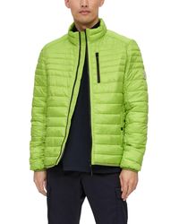 S.oliver - Steppjacke mit Label-Patch limettengrün M - Lyst
