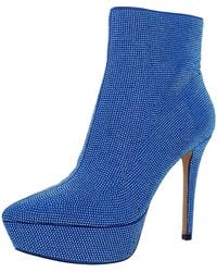Jessica Simpson - S Odeda 2 Pointed Toe Ankle Boots Blue 10 Medium - Lyst