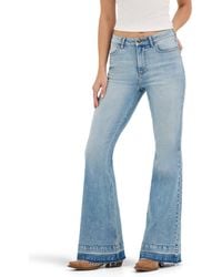 Wrangler - High Waist Fierce Flare Jeans - Lyst