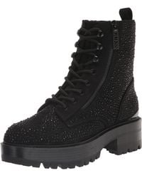 Guess - Fearne Combat Boot - Lyst