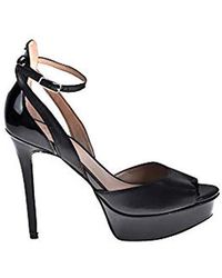 Guess FL6LRE LEA03 Sandales à Talons Hauts s - Noir