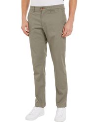 Tommy Hilfiger - Trousers Chino Printed Structure Stretch - Lyst