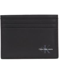 Calvin Klein - Ck Jeans Mono Logo Card Case Kaarthouder - Lyst