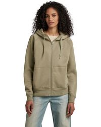 G-Star RAW - Premium Core 2.1 Hooded Zip Thru Sweater - Lyst