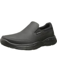 Skechers - Relaxed Fit Glides Calculous S Loafers Black 11 - Lyst