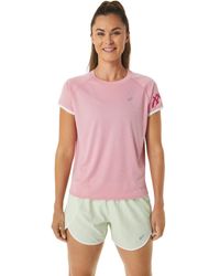 Asics - 2012c741-705 Icon Ss Top T-shirt Fruit Punch S - Lyst