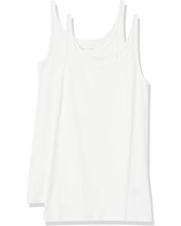 Amazon Essentials - 2-Pack Thin Strap Tank Fashion-t-Shirts - Lyst