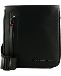 Tommy Hilfiger - Th Modern Pu Mini Crossover Bag Black - Lyst