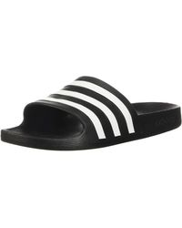 adidas Adilette Comfort Slide Sandals - Black