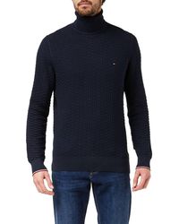 Tommy Hilfiger - Exaggerated Structure ROLL Neck Pullover - Lyst