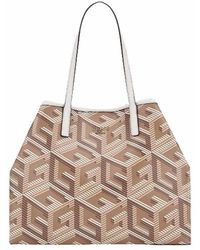 Guess - HWSA6995280 VIKKY TOTE Donna PALE ROSE LOGO Taglia Unica - Lyst