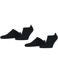 Esprit - Active Basic 2-pack Trainer Socks Sustainable Organic Cotton Black White More Colours Low-cut Ankle Length Nearly Hidden In Shoe - Lyst