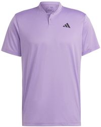 adidas - Club Tennis S Henley Short Sleeve Shirt - Lyst