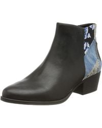 Desigual - Shoes_dolly_patch Ankle Boot - Lyst
