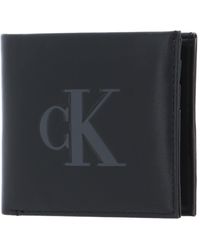 Calvin Klein - Monogram Soft Bifold W/Coin Geldbörsen - Lyst