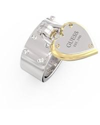 Guess - All You Need Is Love Ring 52 - Lyst