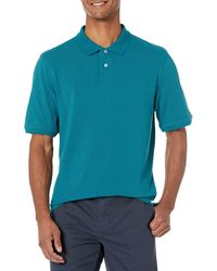 Amazon Essentials - Regular-Fit Cotton Pique Polo Shirt - Lyst