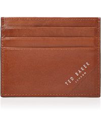 Ted Baker - Leather Rifle Travel Accessory-envelope Card Holder - Lyst
