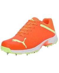 PUMA - S Spike 22.2 Cricket Shoes Spikes Ultra Orange 8 - Lyst