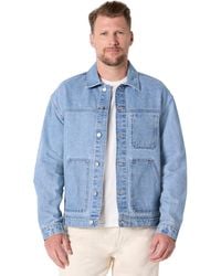 Amazon Essentials - Chaqueta Funcional Vaquera Rígida de Corte Holgado Hombre - Lyst