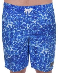 Speedo - Mens Print Leisure 20" Swim Pool Swimming Shorts Trunks Watershort - S Blue - Lyst