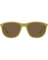 Emporio Armani - Ea4201 Square Sunglasses - Lyst