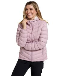 Mountain Warehouse - Fleece Lined & Lightweight Puffer Coat With Central Zip - Best For Autumn - Lyst