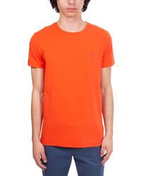 Tommy Hilfiger - Slim Stretch T-shirt With Logo - Lyst