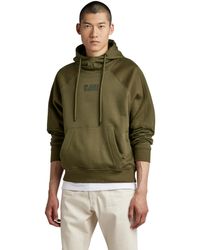 G-Star - Moto Loose Sweater Met Capuchon Voor - Lyst