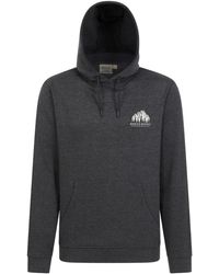 Mountain Warehouse - Cotton-polyester Blend Sweatshirt With Kangaroo Pocket & Drawcord - Lyst