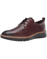 Ecco - St1 Hybrid Plain Toe Tie (Cognac) Shoes - Lyst
