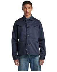 G-Star - Worker Overshirt Jas - Lyst