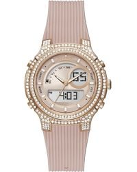 Guess - Ladies Sport Rose Gold Watch - Gw0339l2, Rose Gold, Strap - Lyst