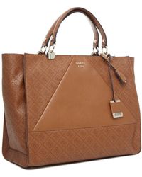 Guess - Cammie Large Satchel handtaschen - Lyst