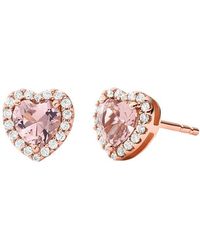Michael Kors - Premium Rose Earrings Mkc1519a2791 - Lyst