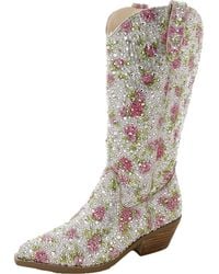 Betsey Johnson - Dalas Western Boot - Lyst