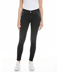 Replay - Jeans Luzien Skinny-Fit Hyperflex mit Stretch - Lyst