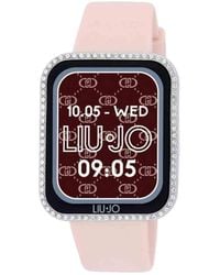 Liu Jo - Orologio Donna Smartwatch Voice Mini Slim Luxury Silver Rosa Liu Jo - Lyst