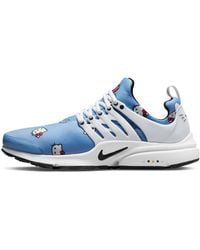 Nike - Air Presto Qs X Hello Kitty Trainers 'special Edition' Sneakers University Blue/black/white Dv3770-400 Uk 9 - Lyst