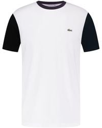 Lacoste - Shirt - White/black - Lyst