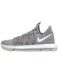 Nike Zoom Kd10, Cool Grey/igloo-white, 10 Uk - Gray