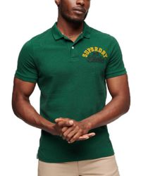 Superdry - Applique Classic Fit Polo T-shirt - Lyst