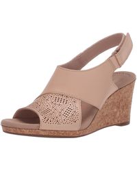 clarks wedge trainers