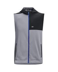 Under Armour - S Storm Fleece Vest Grey Xl - Lyst