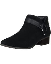 Kenneth Cole - Reaction Side Skip Harness Ankle Boot - Lyst