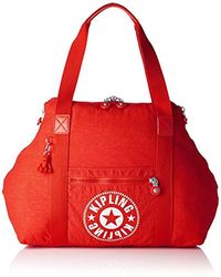 Kipling ART M Borsa da spiaggia - Rosso