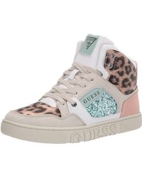guess brown trainers