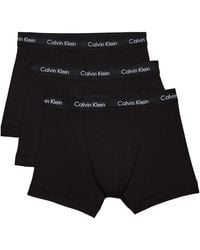 Calvin Klein - 3p Trunk Onderbroek,zwart,s - Lyst