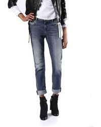 DIESEL - Jeans da donna Belthy 0853S Blu 24W x 30L - Lyst