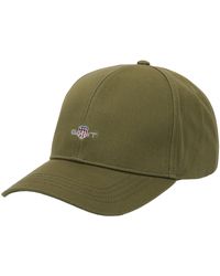 GANT - HIGH Shield Cotton Twill Cap - Lyst